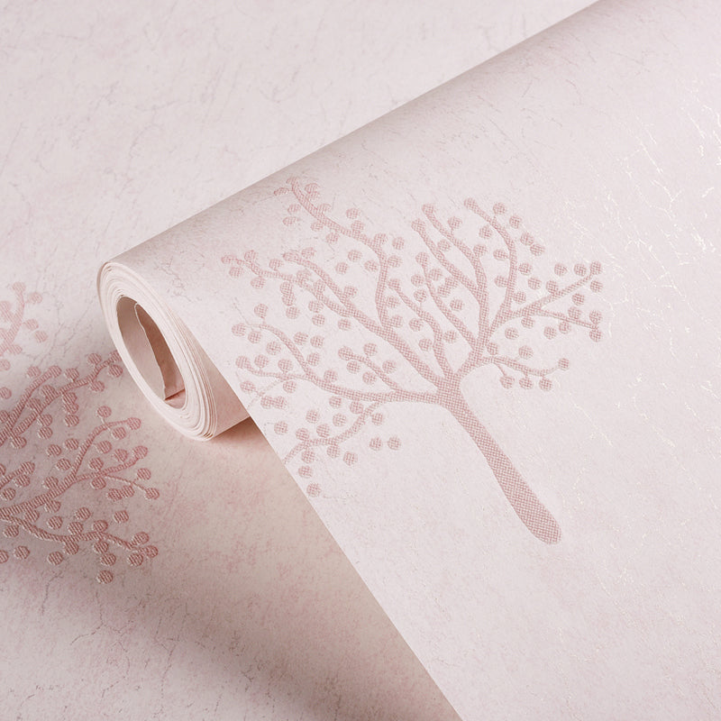 Waterproof Tree Pattern Wallpaper 31' L x 20.5" W Farmhouse Wall Art for Living Room Clearhalo 'Country wall decor' 'Rustic' 'Wallpaper' Wall Decor' 1225305