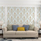 Classic Damask Wallpaper Roll Dark-Color Stain Resistant Wall Art for Living Room Clearhalo 'Wall Decor' 'Wallpaper' 1225350