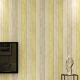 Yellow Wood Plank Wallpaper Roll Moisture-Resistant Cottage Living Room Wall Decor Yellow Clearhalo 'Country wall decor' 'Rustic' 'Wallpaper' Wall Decor' 1225409