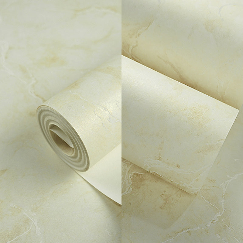 Modern Faux Marble Wallpaper for Living Room 57.1-sq ft Wall Decor in Pastel Color Clearhalo 'Modern wall decor' 'Modern' 'Wallpaper' Wall Decor' 1225623