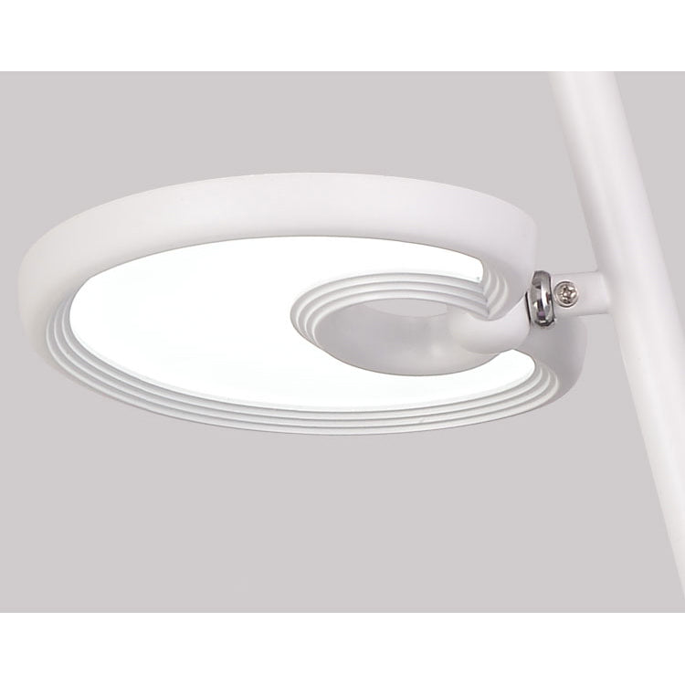 2/4/6 Heads Leaf Suspended Pendant Light Modern Metal Black/White LED Hanging Light for Dining Room in Warm/White/Neutral Light Clearhalo 'Ceiling Lights' 'Modern Pendants' 'Modern' 'Pendant Lights' 'Pendants' Lighting' 123431