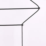 Geometric Hanging Ceiling Light Post Modern Metal 2/4/6 Lights Black Suspension Pendant Clearhalo 'Ceiling Lights' 'Modern Pendants' 'Modern' 'Pendant Lights' 'Pendants' Lighting' 124235