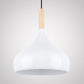 Aluminum Onion Shade Suspension Light Balcony Hallway 9.5/12/14 Inch Wide 1 Bulb Contemporary Pendant Light White Clearhalo 'Ceiling Lights' 'Modern Pendants' 'Modern' 'Pendant Lights' 'Pendants' Lighting' 126030