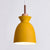 Nordic Style Hanging Lighting with Shade Aluminum Single Head Pendant Lamp for Porch Yellow 8" Clearhalo 'Ceiling Lights' 'Modern Pendants' 'Modern' 'Pendant Lights' 'Pendants' Lighting' 126055