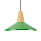 Living Room Pendant Light Aluminum 10/14 Inch Wide Single Head Macaron Pendant Lamp with Adjustable Cord Green 14" Clearhalo 'Ceiling Lights' 'Modern Pendants' 'Modern' 'Pendant Lights' 'Pendants' Lighting' 126107
