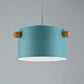 Candy Colored Cylindrical Suspension Light One Light Macaron Aluminum Blue/Green/Pink/White/Yellow Pendant Light for Corridor Blue 8" Clearhalo 'Ceiling Lights' 'Modern Pendants' 'Modern' 'Pendant Lights' 'Pendants' Lighting' 126947
