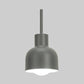 Modern Style Domed Pendant Light Single Head Aluminium Hanging Light for Restaurant Foyer Grey Clearhalo 'Ceiling Lights' 'Modern Pendants' 'Modern' 'Pendant Lights' 'Pendants' Lighting' 126982