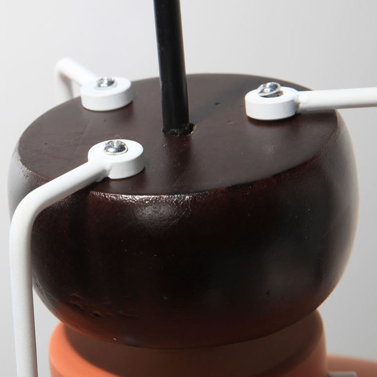 Metallic Jar Shape Pendant Light 1 Light Nordic Style Hanging Lamp for Kitchen Dining Table Clearhalo 'Ceiling Lights' 'Modern Pendants' 'Modern' 'Pendant Lights' 'Pendants' Lighting' 127032