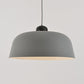 Porch Study Room Barn Hanging Light Metal 10/14 Inch Wide Single Light Nordic Monochrome Pendant Lamp Clearhalo 'Ceiling Lights' 'Modern Pendants' 'Modern' 'Pendant Lights' 'Pendants' Lighting' 127039