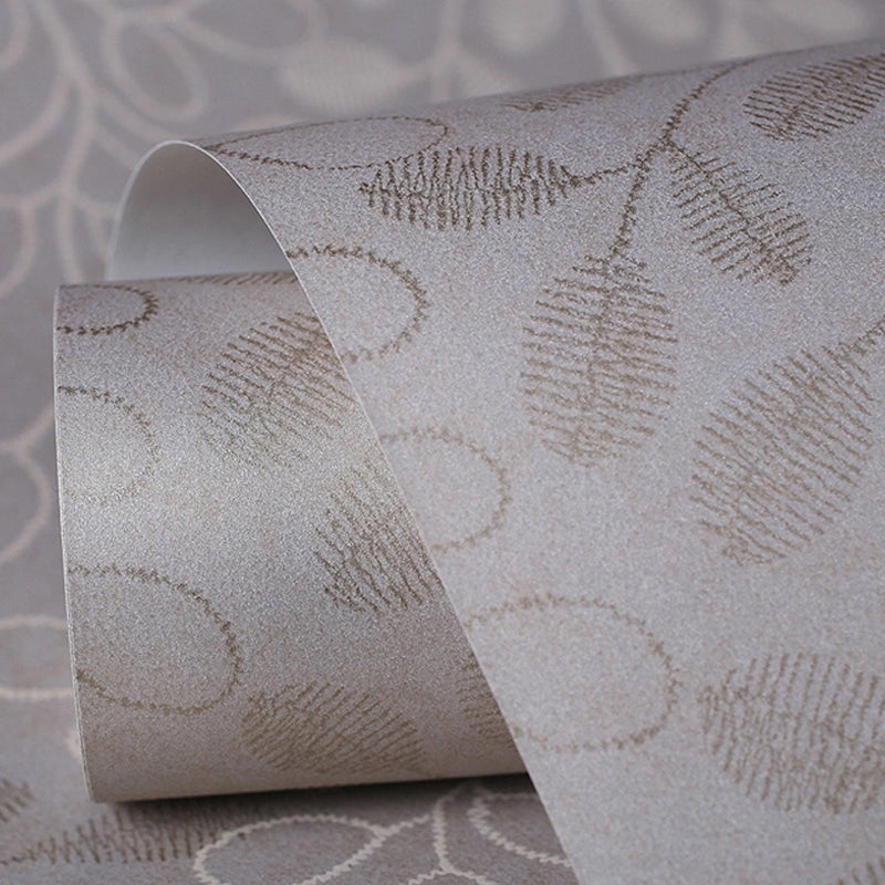 Rural Leafy Vines Wallpaper for Bedroom 57.1-sq ft Wall Decoration in Pastel Color Clearhalo 'Country wall decor' 'Rustic' 'Wallpaper' Wall Decor' 1274006