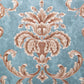 Embossed Stain Resistant Wallpaper European Jacquard Wall Decoration for Living Room Clearhalo 'Vintage wall decor' 'Vintage' 'Wallpaper' Wall Decor' 1274206