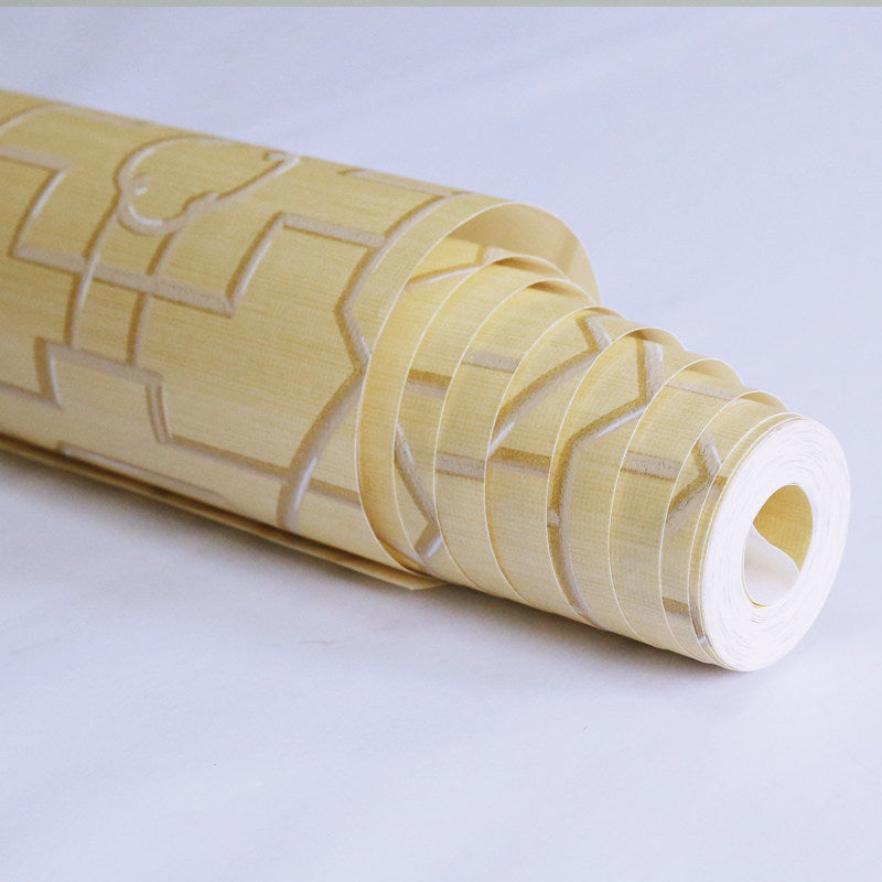 Waterproof Geometric Wallpaper Non-Woven Fabric Modern Style Wall Art for Bedroom Clearhalo 'Modern wall decor' 'Modern' 'Wallpaper' Wall Decor' 1274376