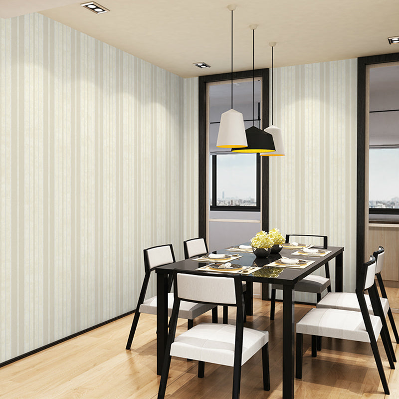 Modern Stripe Wallpaper Roll Non-Woven Moisture Resistant Pastel Color Wall Decor for Home Clearhalo 'Modern wall decor' 'Modern' 'Wallpaper' Wall Decor' 1274392