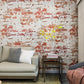 Construction Fade Brick Wallpaper Roll Industrial Non-Woven Wall Art in Light Color Clearhalo 'Industrial wall decor' 'Industrial' 'Wallpaper' Wall Decor' 1274620