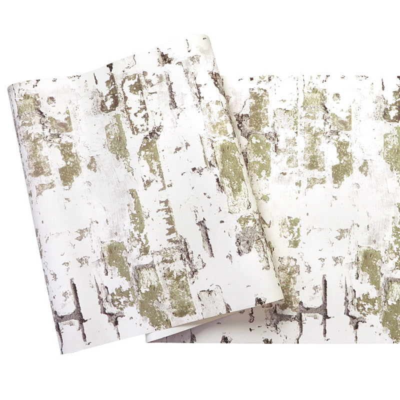 Construction Fade Brick Wallpaper Roll Industrial Non-Woven Wall Art in Light Color Clearhalo 'Industrial wall decor' 'Industrial' 'Wallpaper' Wall Decor' 1274629