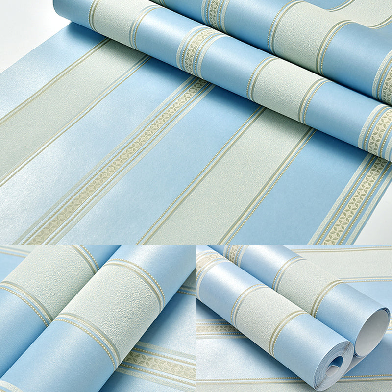 Simplicity Stripe Wallpaper for Dining Room 57.1-sq ft Wall Covering in Soft Color Clearhalo 'Modern wall decor' 'Modern' 'Wallpaper' Wall Decor' 1276644