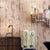 Industrial Distressed Stone Wallpaper for Living Room Personalized Wall Art in Pastel Color