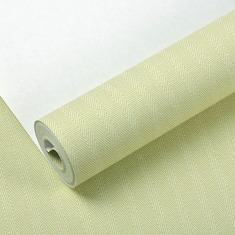 Minimalist Zigzag Weaving Wallpaper Pastel Color Plain Wall Decor for Living Room Clearhalo 'Modern wall decor' 'Modern' 'Wallpaper' Wall Decor' 1277583