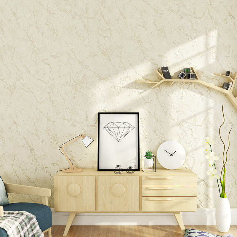 Pastel Color Nordic Wallpaper Roll 57.1-sq ft Marble Look Wall Decor for Dining Room Clearhalo 'Modern wall decor' 'Modern' 'Wallpaper' Wall Decor' 1277627