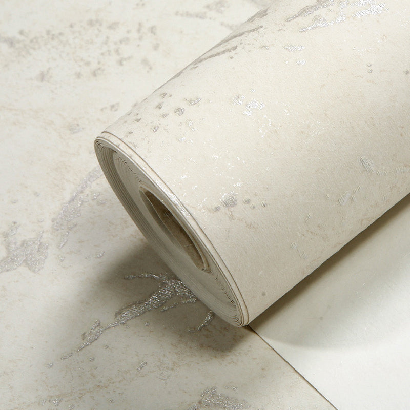 Pastel Color Nordic Wallpaper Roll 57.1-sq ft Marble Look Wall Decor for Dining Room Clearhalo 'Modern wall decor' 'Modern' 'Wallpaper' Wall Decor' 1277628