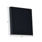 Simple Ultra-Thin Wall Washer Light with Square Shade Metal LED Living Room Sconce Lighting in Black, Warm/White Light Clearhalo 'Cast Iron' 'Glass' 'Industrial' 'Modern wall lights' 'Modern' 'Tiffany' 'Traditional wall lights' 'Wall Lamps & Sconces' 'Wall Lights' Lighting' 128178