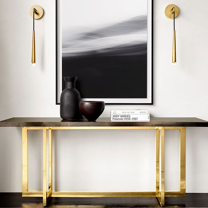 Modern Stylish Water Drop Wall Sconce Fixture Metal Integrated LED Living Room Wall Light in Gold Clearhalo 'Cast Iron' 'Glass' 'Industrial' 'Modern wall lights' 'Modern' 'Tiffany' 'Traditional wall lights' 'Wall Lamps & Sconces' 'Wall Lights' Lighting' 128278