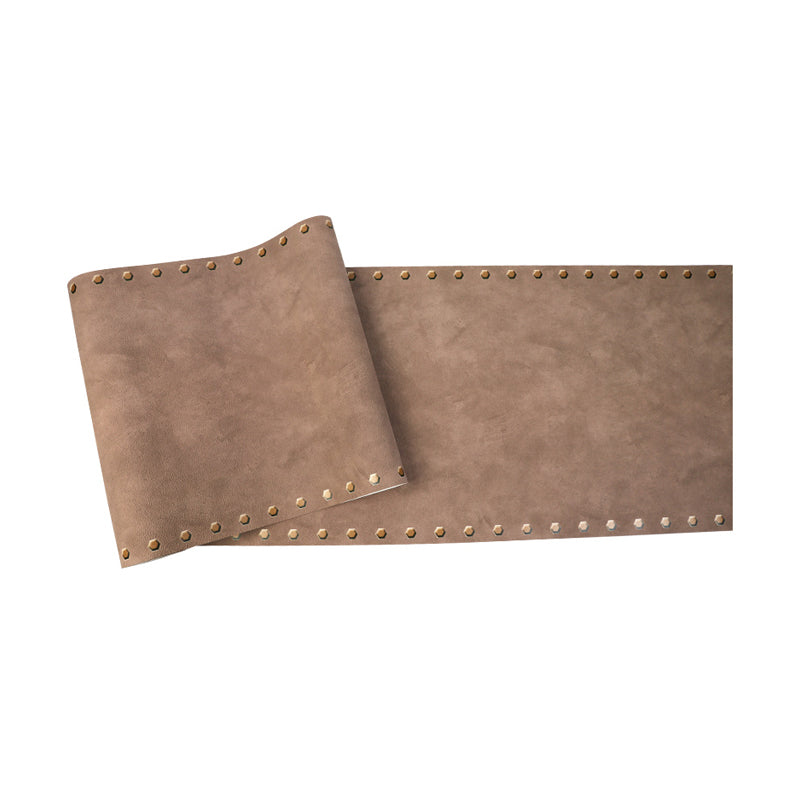 Steampunk Pierced Metal Solid Wallpaper Dark Color Moisture Resistant Wall Decor for Bedroom Clearhalo 'Industrial wall decor' 'Industrial' 'Wallpaper' Wall Decor' 1283139