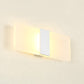 Oval/Rectangular/Convex Wall Sconce Modern 8"/10.5" Wide LED Acrylic Wall Lighting Fixture in Warm/White/Natural Light Clearhalo 'Modern wall lights' 'Modern' 'Wall Lamps & Sconces' 'Wall Lights' Lighting' 128434