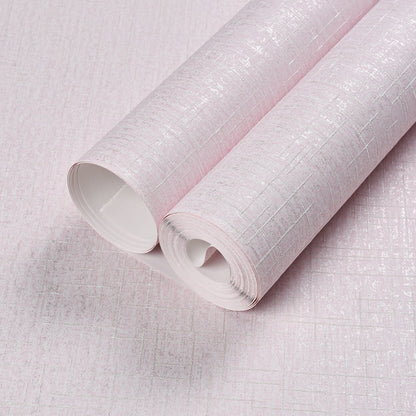 Textured Removable Wallpaper Minimalist Solid Wall Decor in Light Color, Self-Adhesive Light Pink Clearhalo 'Modern wall decor' 'Modern' 'Wallpaper' Wall Decor' 1284388