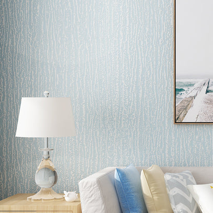 Simple Textured Pattern Wallpaper Soft Color Temporary Wall Covering for Living Room Light Blue Clearhalo 'Modern wall decor' 'Modern' 'Wallpaper' Wall Decor' 1284714