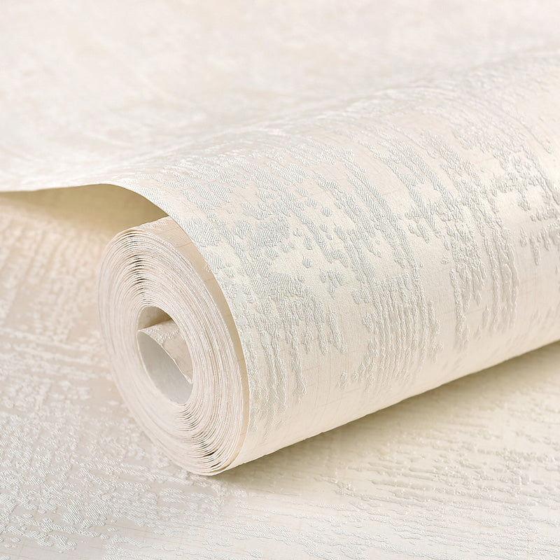 Textured Pastel Color Wallpaper Minimalistic Solid Adhesive Wall Art, Removable, 10' L x 20.5" W Light Yellow Clearhalo 'Modern wall decor' 'Modern' 'Wallpaper' Wall Decor' 1284729