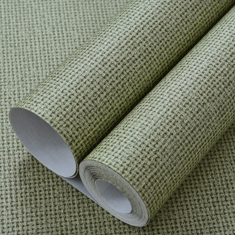 Crisscrossed Rattan Effect Wallpaper Light-Color Japanese Wall Decor for Bedroom Clearhalo 'Wall Decor' 'Wallpaper' 1284832