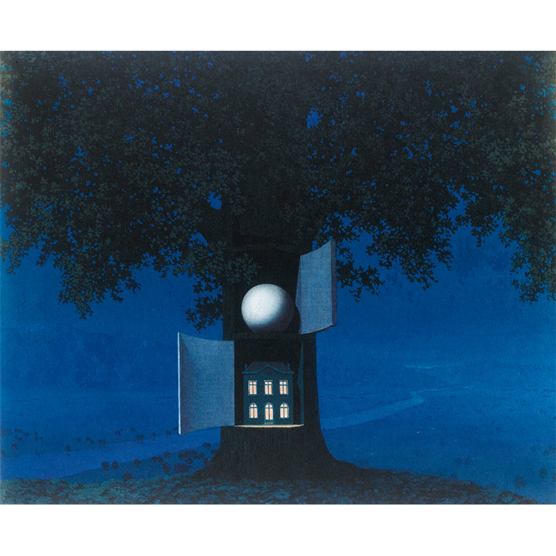 La Voix Du Sang Murals Wallpaper Surreal Non-Woven Fabric Wall Decor in Pastel Color Clearhalo 'Wall Decor' 'Wall Mural' 1285202