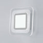 Triangle/Round/Square Corridor Wall Sconce Lighting Acrylic LED Simplicity Wall Lamp in Warm/White Clearhalo 'Modern wall lights' 'Modern' 'Wall Lamps & Sconces' 'Wall Lights' Lighting' 128876
