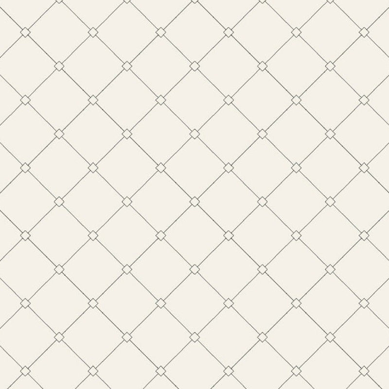 Simplicity Trellis Wall Paper Murals for Living Room Customized Wall Covering in Beige Clearhalo 'Wall Decor' 'Wall Mural' 1289124