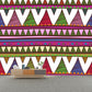 Bohemia Triangle Strings Wall Mural Colorful Water Resistant Wall Decor for Living Room Clearhalo 'Wall Decor' 'Wall Mural' 1289263