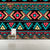 Boho-Chic Seamless Pattern Murals Red-Yellow-Green Bedroom Wall Covering, Custom Print Red-Yellow-Green Clearhalo 'Wall Decor' 'Wall Mural' 1289316
