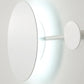 27.5"/39" Wide Black/White Round LED Wall Lamp Simplicity LED Acrylic Sconce Light Fixture in Warm/White Light with Hangers Clearhalo 'Modern wall lights' 'Modern' 'Wall Lamps & Sconces' 'Wall Lights' Lighting' 129998