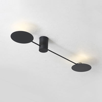 Simple LED Wall Sconce with Acrylic Shade Black/White Molecule Sconce Light Fixture in Warm/White Light Clearhalo 'Modern wall lights' 'Modern' 'Wall Lamps & Sconces' 'Wall Lights' Lighting' 130007