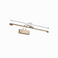 Simple Style Tube Vanity Wall Light Metal 18"/21.5" W LED Bathroom Wall Sconce in Nickel/Brushed Brass, Warm/White Lighting Clearhalo 'Cast Iron' 'Glass' 'Industrial' 'Modern wall lights' 'Modern' 'Tiffany' 'Traditional wall lights' 'Vanity Lights' 'Wall Lights' Lighting' 131998