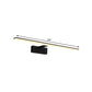Black/White Rectangle Vanity Lamp Nordic 16.5"/20" Dia LED Acrylic Wall Sconce Light in Warm/White Light for Bathroom Clearhalo 'Cast Iron' 'Glass' 'Industrial' 'Modern wall lights' 'Modern' 'Tiffany' 'Traditional wall lights' 'Vanity Lights' 'Wall Lights' Lighting' 132205