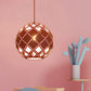 Hollow Globe Shade Pendant Light Nordic Metal 1 Light Blue/Red/Yellow Ceiling Lamp for Study Room Clearhalo 'Ceiling Lights' 'Modern Pendants' 'Modern' 'Pendant Lights' 'Pendants' Lighting' 135196