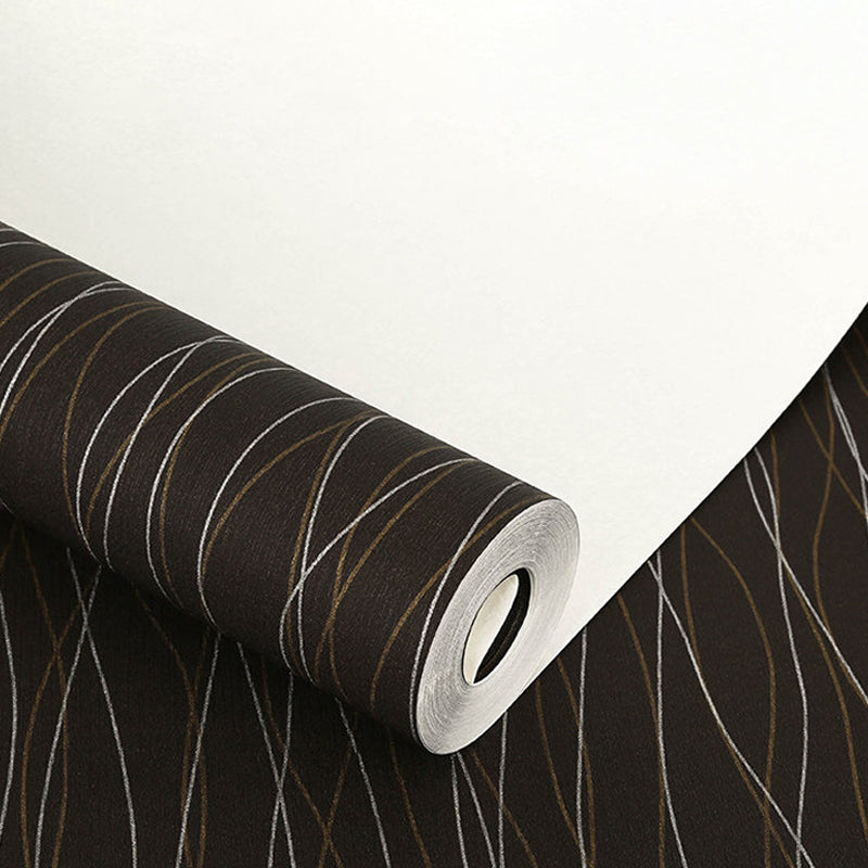 Abstract Netting Wallpaper Roll Contemporary Vinyl Wall Decoration for Living Room Clearhalo 'Modern wall decor' 'Modern' 'Wallpaper' Wall Decor' 1391188