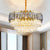 Crystal Prismatic Silver Ceiling Chandelier Drum 6 Heads Contemporary Hanging Pendant Light Silver Clearhalo 'Ceiling Lights' 'Chandeliers' 'Modern Chandeliers' 'Modern' Lighting' 1392026