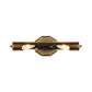 2 Bulbs Bedroom Wall Light Sconce with Tube Metallic Shade Brass Finish Vanity Lighting Fixture, 14"/18" W Clearhalo 'Cast Iron' 'Glass' 'Industrial' 'Modern wall lights' 'Modern' 'Tiffany' 'Traditional wall lights' 'Vanity Lights' 'Wall Lights' Lighting' 139214