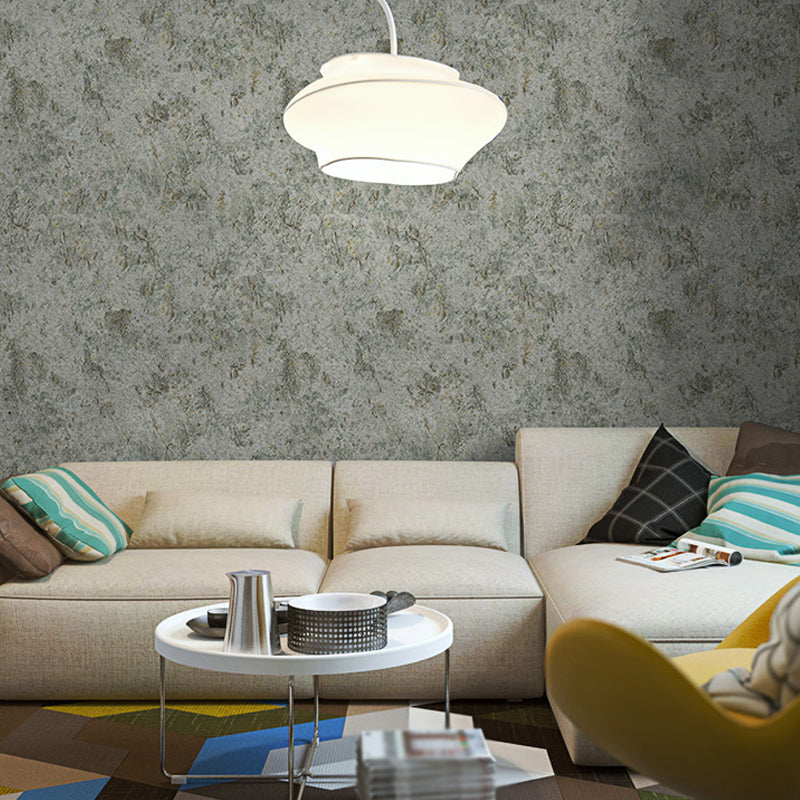 Granite Effect Wallpaper Roll Soft Color Industrial Wall Decoration for Living Room Green Clearhalo 'Industrial wall decor' 'Industrial' 'Wallpaper' Wall Decor' 1392635