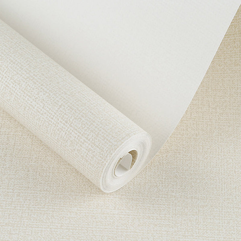Minimalist Solid Wallpaper Non-Woven Grass Cloth Washable Soft Color Wall Art for Office Clearhalo 'Modern wall decor' 'Modern' 'Wallpaper' Wall Decor' 1392826