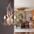Open Bulb Wall Lamp with Deer Horn Resin 1 Light Lodge Country Sconce Light for Kitchen White Clearhalo 'Industrial wall lights' 'Industrial' 'Middle century wall lights' 'Tiffany' 'Wall Lamps & Sconces' 'Wall Lights' Lighting' 139365