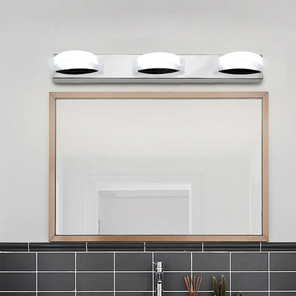 Clear Cloud Vanity Mirror Light Modern LED 3/4 Lights Acrylic Rotatable Bath Light over Mirror in Warm/White 3.0 Clear Clearhalo 'Modern wall lights' 'Modern' 'Vanity Lights' 'Wall Lights' Lighting' 139519