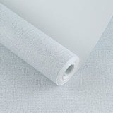 Modern Plain Wallpaper Roll Light-Color Dining Room Wall Decoration, 31' L x 20.5" W
